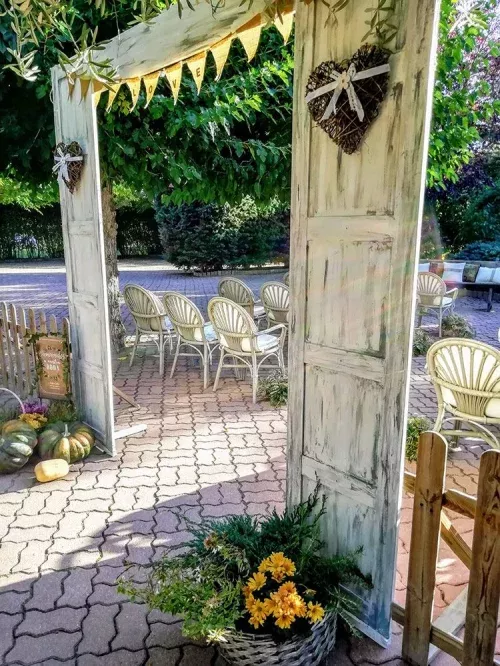 Ambiente romántico para bodas en Nueva Choza