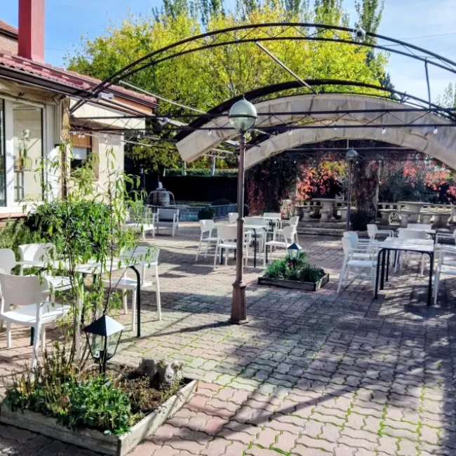 Instalaciones del restaurante Nueva Choza en Simancas