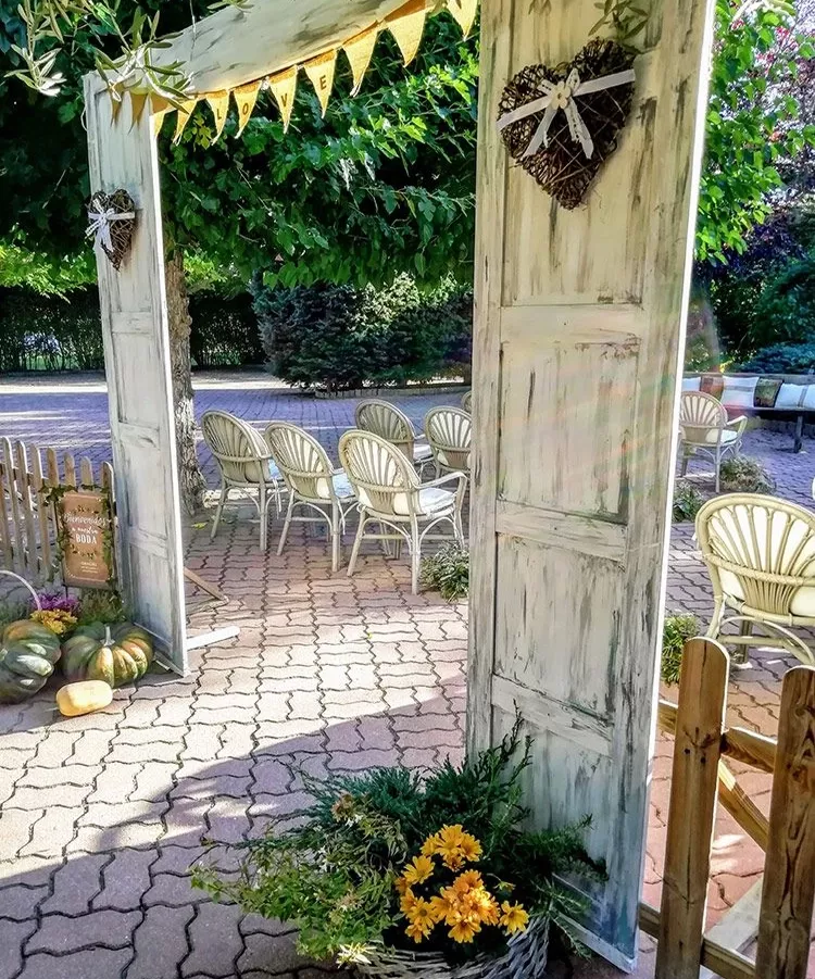 Ambiente romántico para bodas en Nueva Choza
